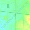 Carte topographique Haworth, altitude, relief