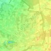 Carte topographique Winterswijk Ratum, altitude, relief