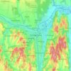 Carte topographique Zalaegerszeg, altitude, relief