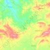 Carte topographique Ouled Bessam, altitude, relief