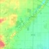 Carte topographique Town of Freedom, altitude, relief