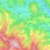 Carte topographique Bad Schönau, altitude, relief