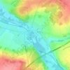 Carte topographique Couilly-Pont-aux-Dames, altitude, relief