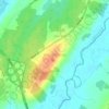 Carte topographique Mount Whatly, altitude, relief