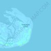 Carte topographique Fishermans Island, altitude, relief