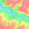 Carte topographique Ligny-sur-Canche, altitude, relief