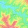 Carte topographique Étrœungt, altitude, relief