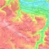Carte topographique 78200, altitude, relief