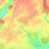 Carte topographique Luchy, altitude, relief