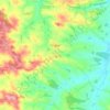 Carte topographique Terraube, altitude, relief