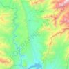 Carte topographique تگاب ولسوالۍ, altitude, relief
