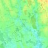 Carte topographique Rathlosen, altitude, relief