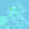Carte topographique Stock Island, altitude, relief