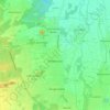 Carte topographique Wittenheim, altitude, relief