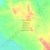 Carte topographique Witchelina, altitude, relief