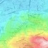 Carte topographique Trakya Mahallesi, altitude, relief