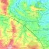 Carte topographique Pram, altitude, relief