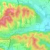 Carte topographique Kercaszomor, altitude, relief