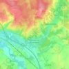 Carte topographique Vignoux-sur-Barangeon, altitude, relief