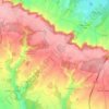 Carte topographique Les Hauts-Talican, altitude, relief