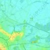 Carte topographique Beuvry, altitude, relief