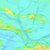 Carte topographique Tone, altitude, relief