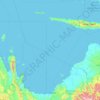Carte topographique Cenderawasih Bay, altitude, relief