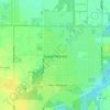 Carte topographique South Haven, altitude, relief