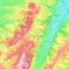 Carte topographique Youx, altitude, relief