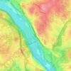 Carte topographique Brookmont, altitude, relief