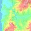 Carte topographique Ezine, altitude, relief