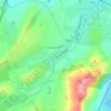 Carte topographique Orcet, altitude, relief