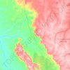Carte topographique Nova Lacerda, altitude, relief