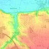 Carte topographique Puybarban, altitude, relief