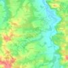 Carte topographique Bascous, altitude, relief
