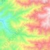 Carte topographique Cochapeti, altitude, relief