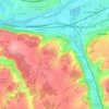 Carte topographique 78680, altitude, relief