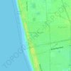 Carte topographique Henley Beach South, altitude, relief