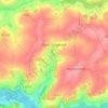 Carte topographique Saint-Gengoulph, altitude, relief