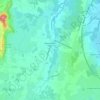 Carte topographique Mornand-en-Forez, altitude, relief