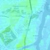 Carte topographique Sea Breeze, altitude, relief