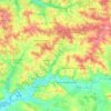Carte topographique 24500, altitude, relief