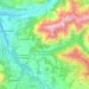 Carte topographique La Motte-en-Champsaur, altitude, relief