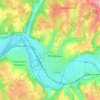Carte topographique 24000, altitude, relief
