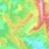 Carte topographique Chalancon, altitude, relief