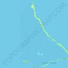 Carte topographique Tarawa, altitude, relief