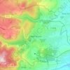 Carte topographique Châtel-Guyon, altitude, relief