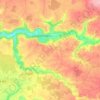 Carte topographique 77120, altitude, relief