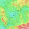 Carte topographique Tajimi, altitude, relief