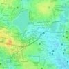 Carte topographique Halasuru, altitude, relief